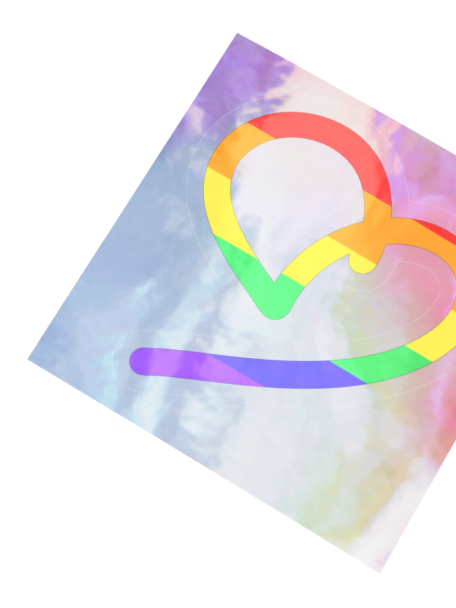 Pride Heart Holo Sticker product image (5)