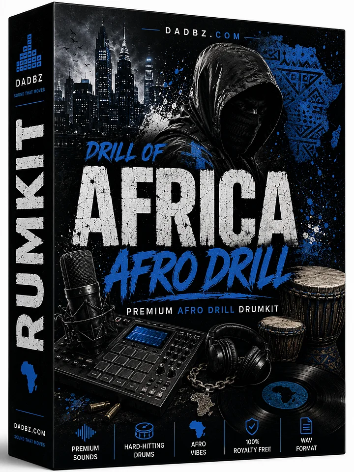 Afro Drill Drumkit | Drill & Afro Percussion Pack product image (1)