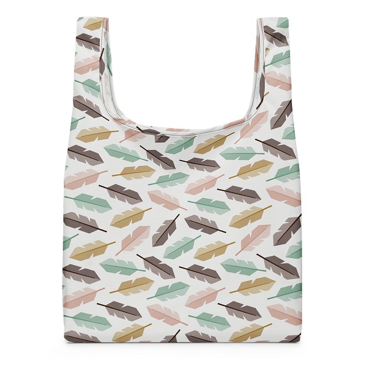Mid-Century Modern Feathers Shopping Bag product image (1)