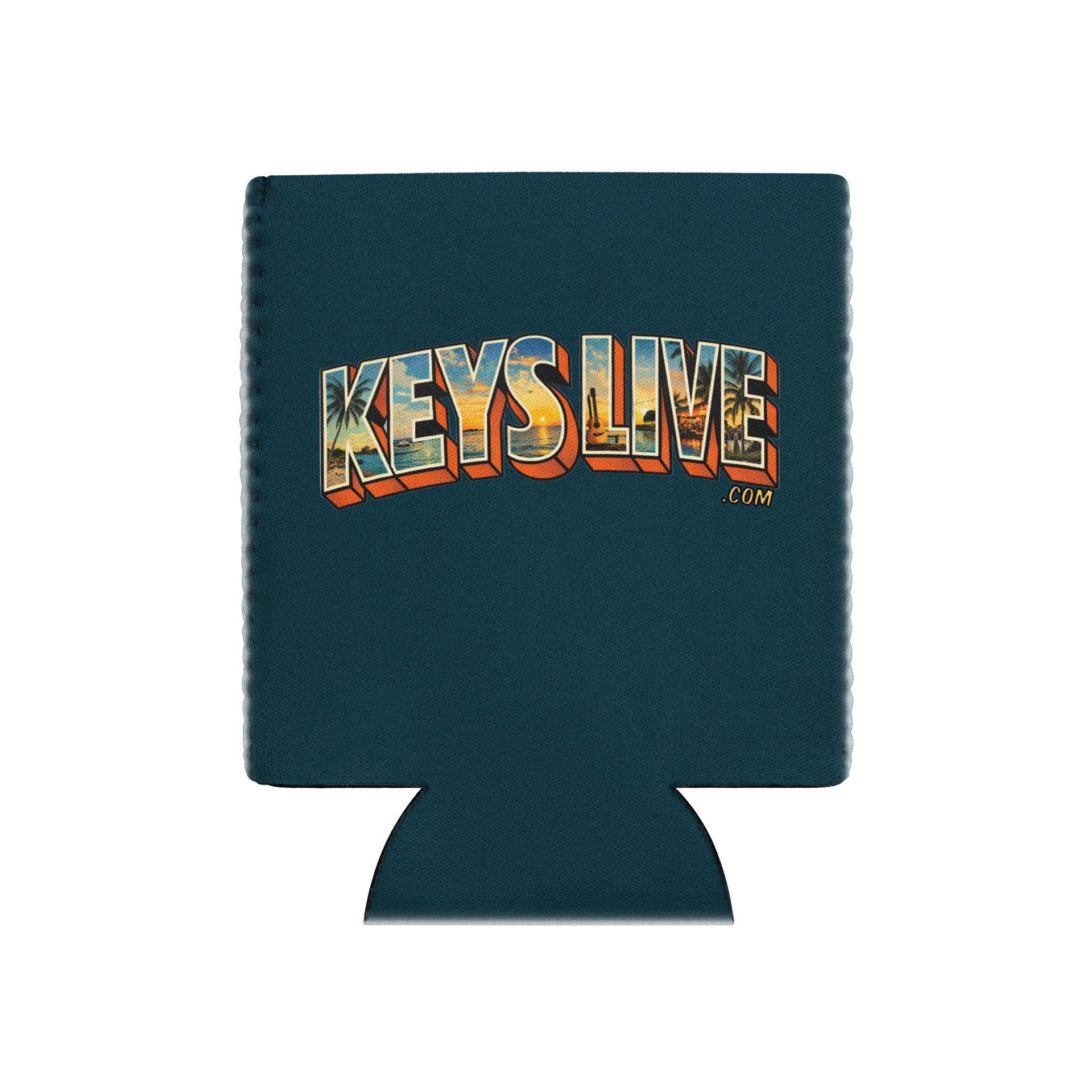 KeysLive Retro Logo Koozie product image (1)