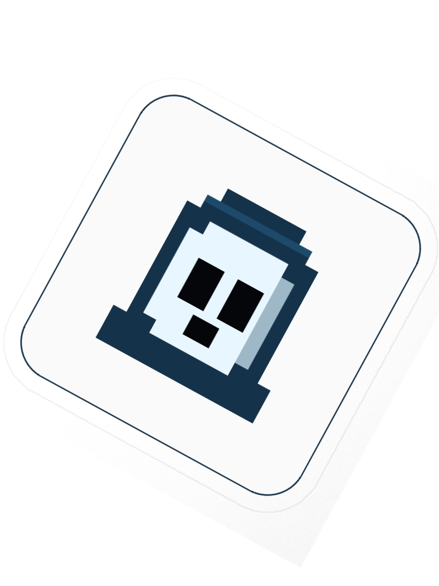 Ghost Sticker (White) product image (2)