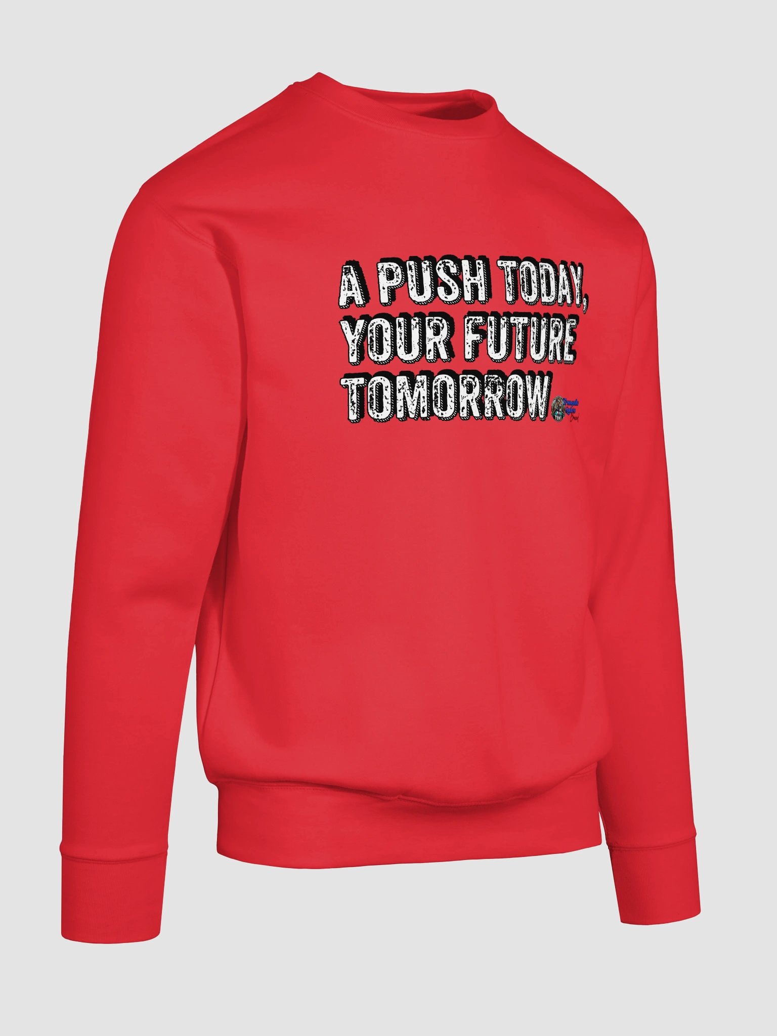 "A Push Today" Premium Crewneck Sweatshirt - Tranquilo Quieto Brand product image (38)