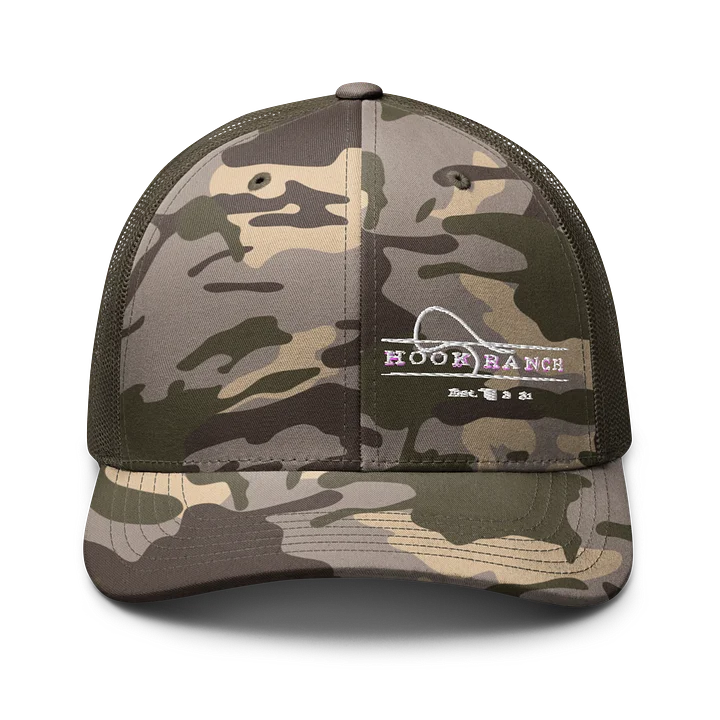 Hook Camo Trucker Hat product image (1)