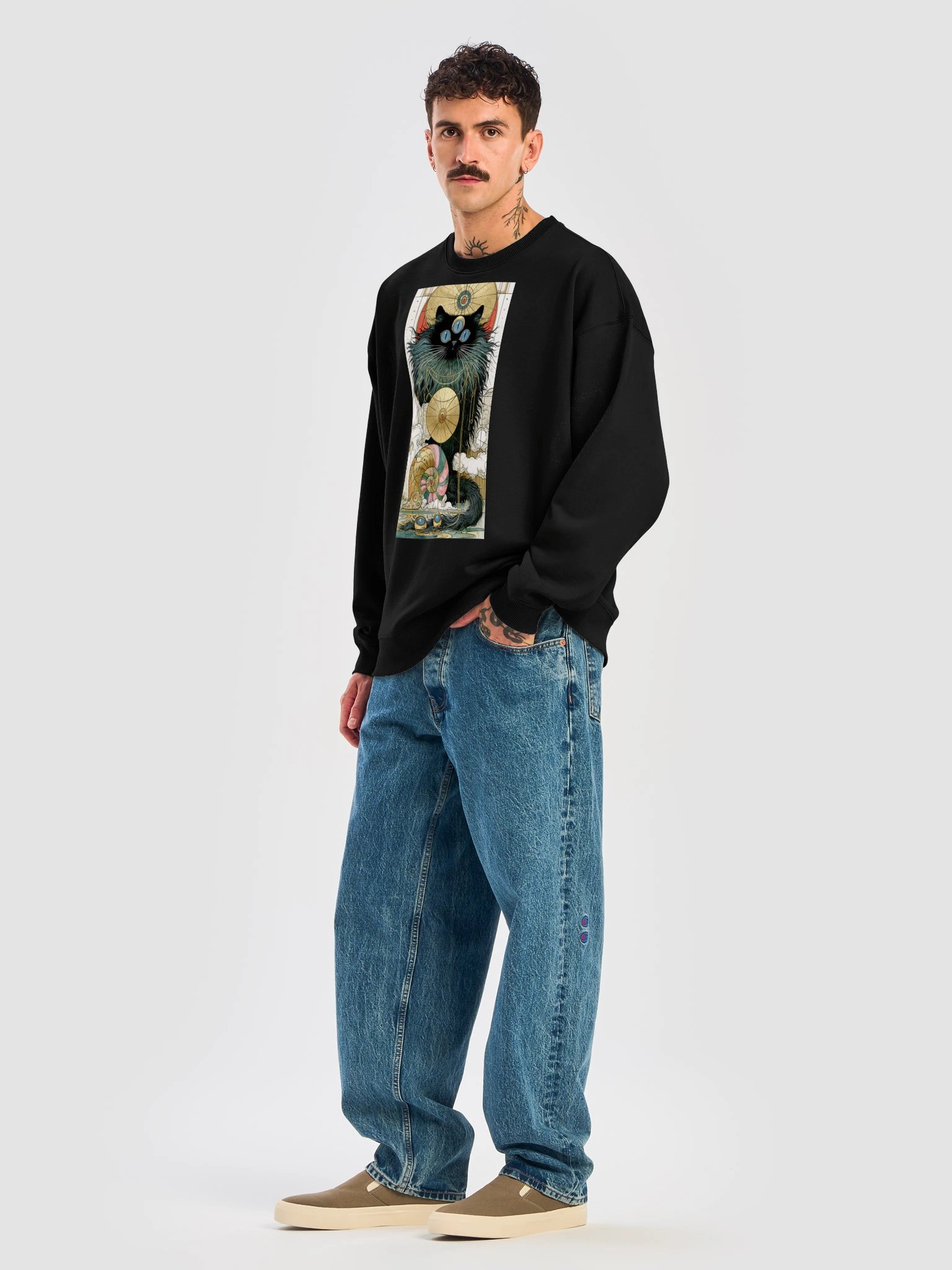 FLUFFY OUIJA - OVERSIZE SWEATSHIRT (U) product image (9)