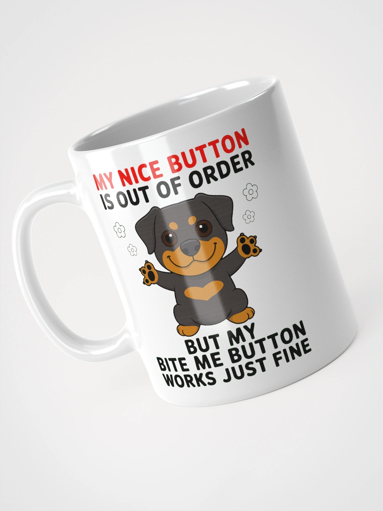 Rottweiler - Pawsitive Vibes Mug product image (3)