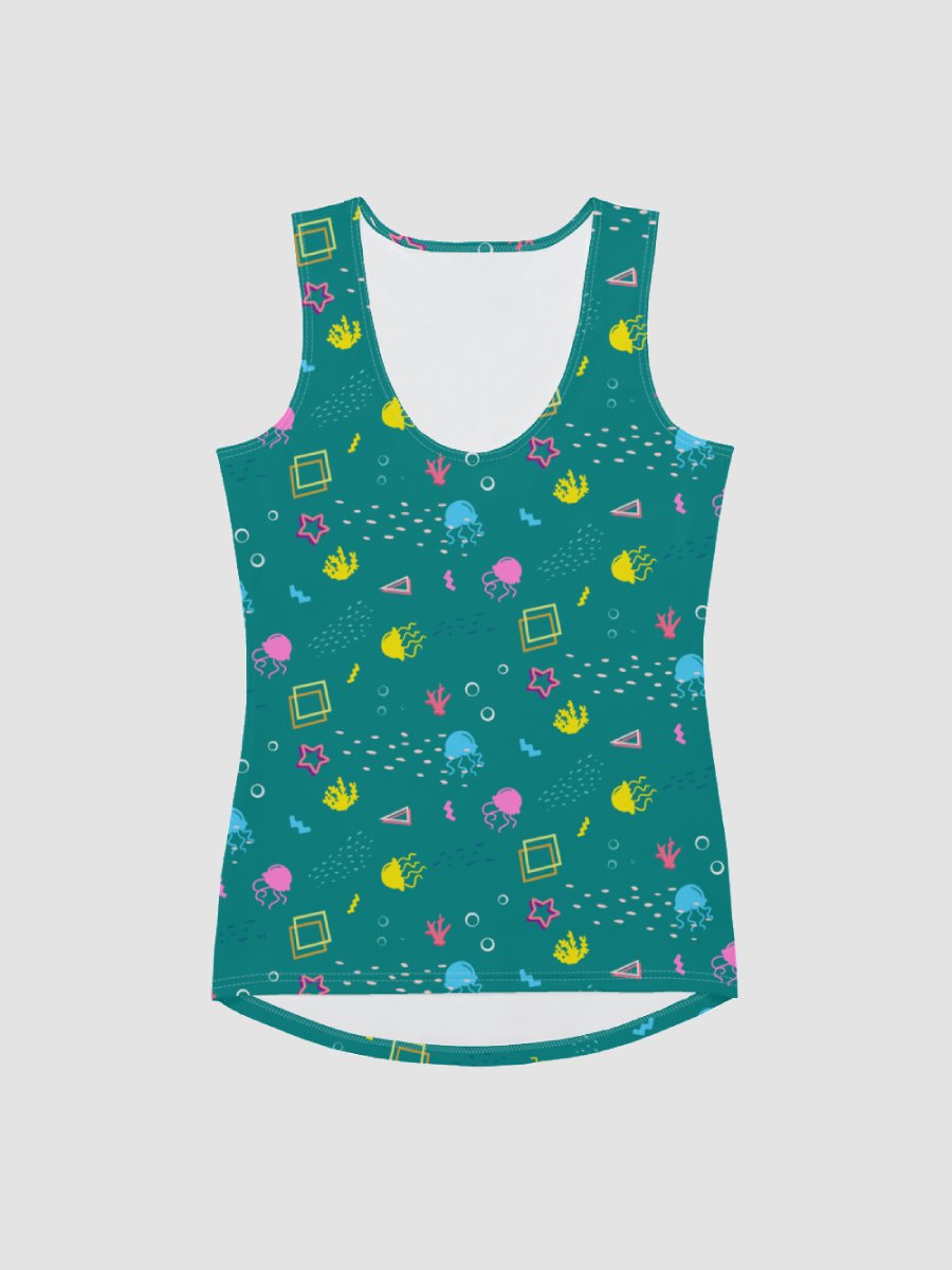 Shifty Seas pattern femme cut tank top product image (2)