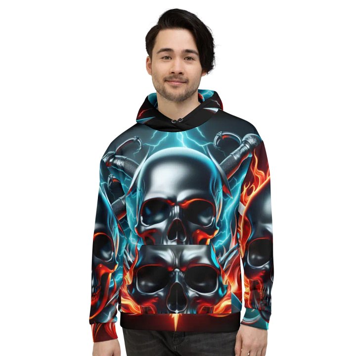 Power Surge - Unisex Skull Hoodie #36 product image (2)