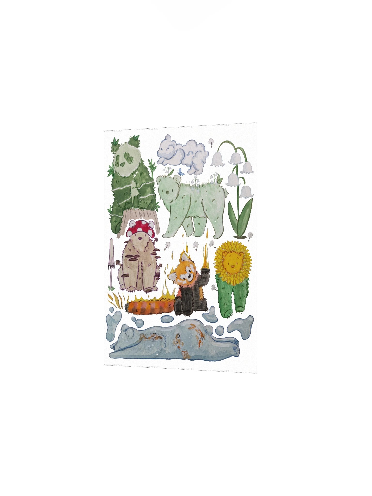 nature bears print product image (8)