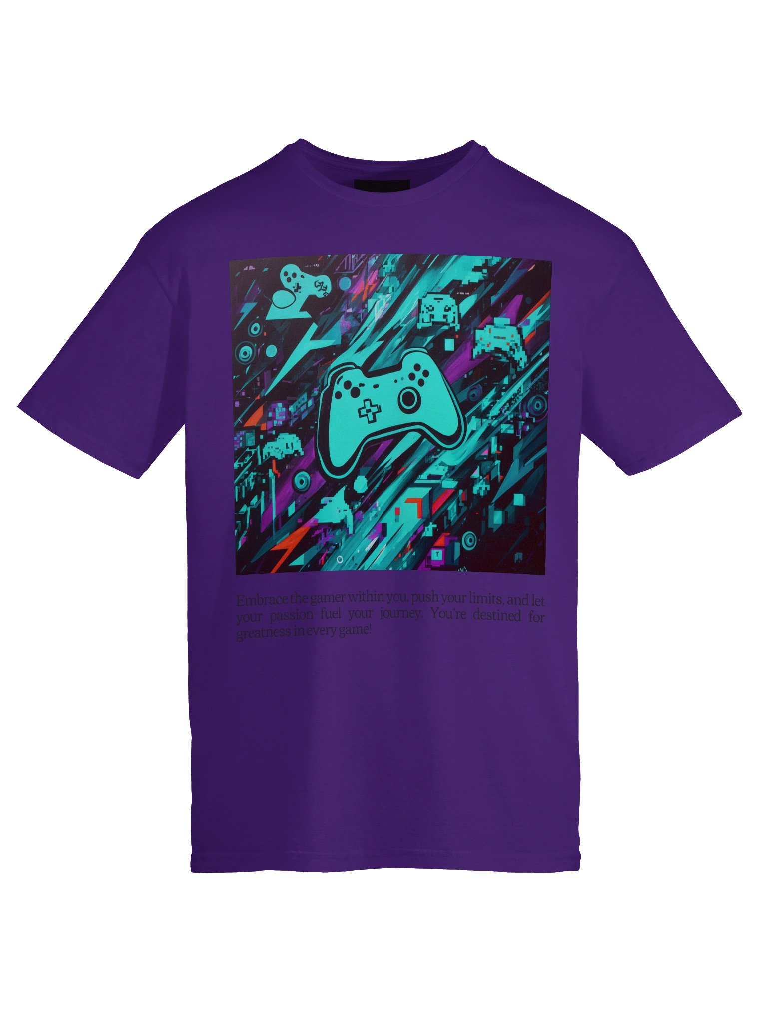 Pixel Power Play T-Shirt Version II product image (9)
