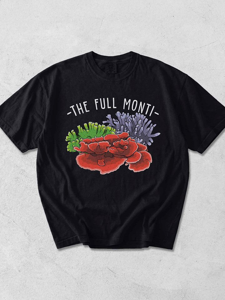 The Full Monti Montipora Corals T-Shirt for Reef Aquarium Lovers product image (1)
