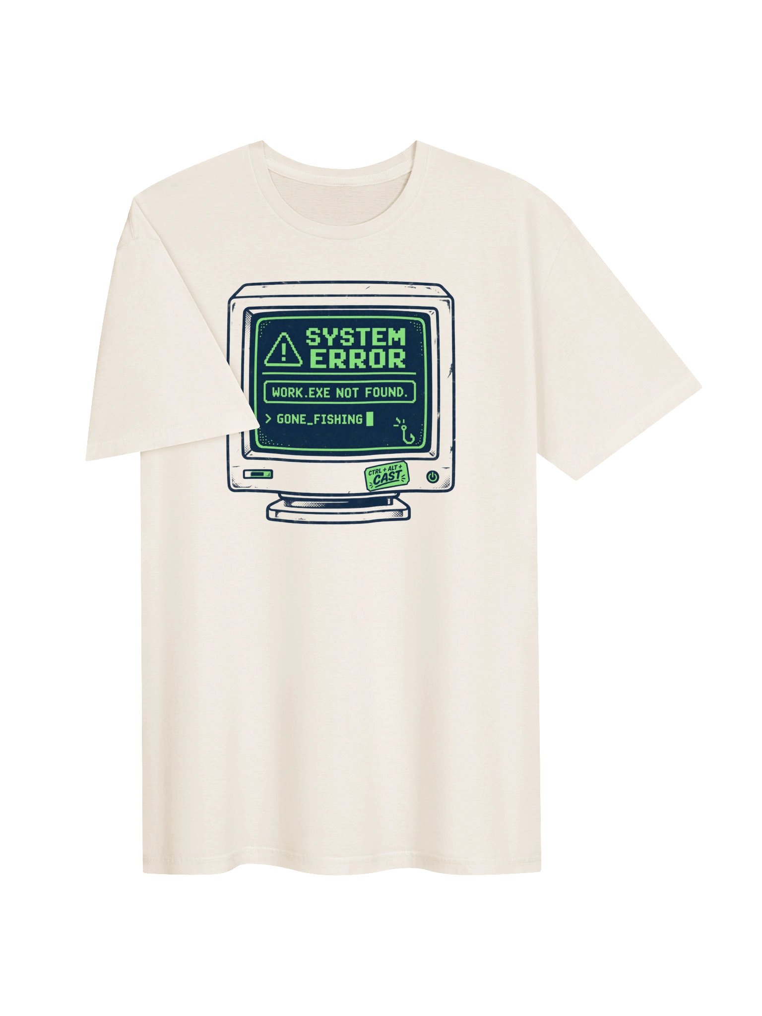 System Error: Gone Fishing T-Shirt product image (3)