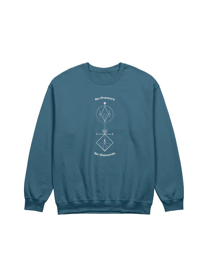 No Presure No Diamons Symmetry Crewneck Sweatshirt product image (1)