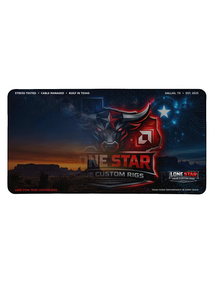 Lone Star True Custom Rigs — Texas Edition Desk Mat product image (1)