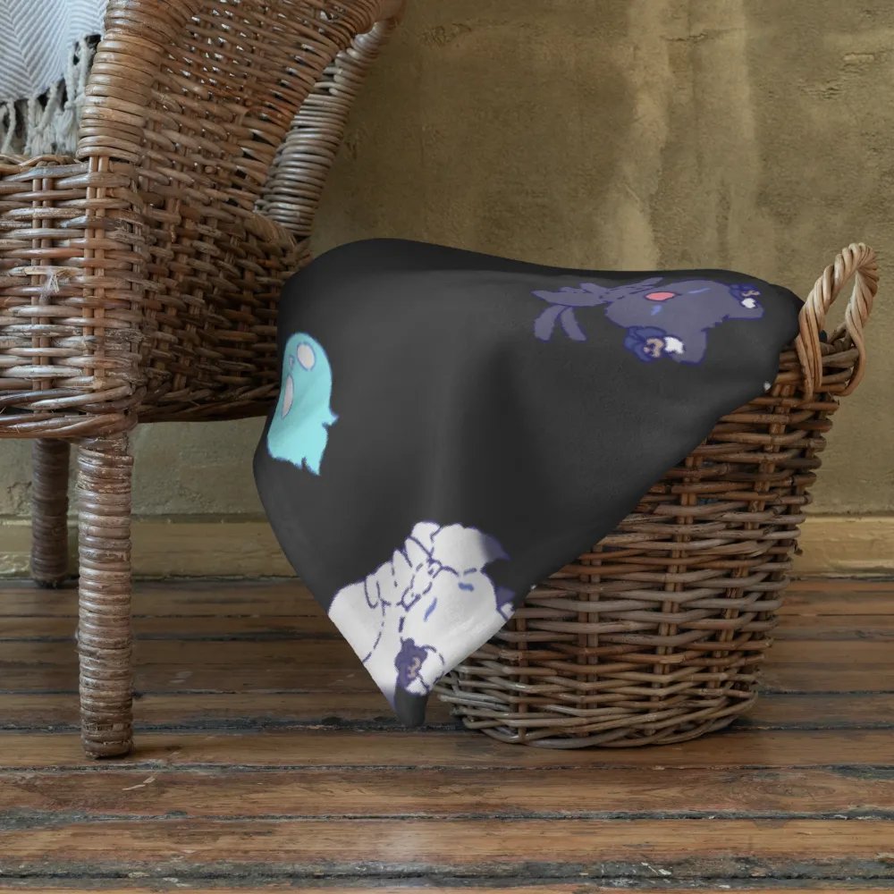 meiya, meinya & wisps blanket (black) product image (10)