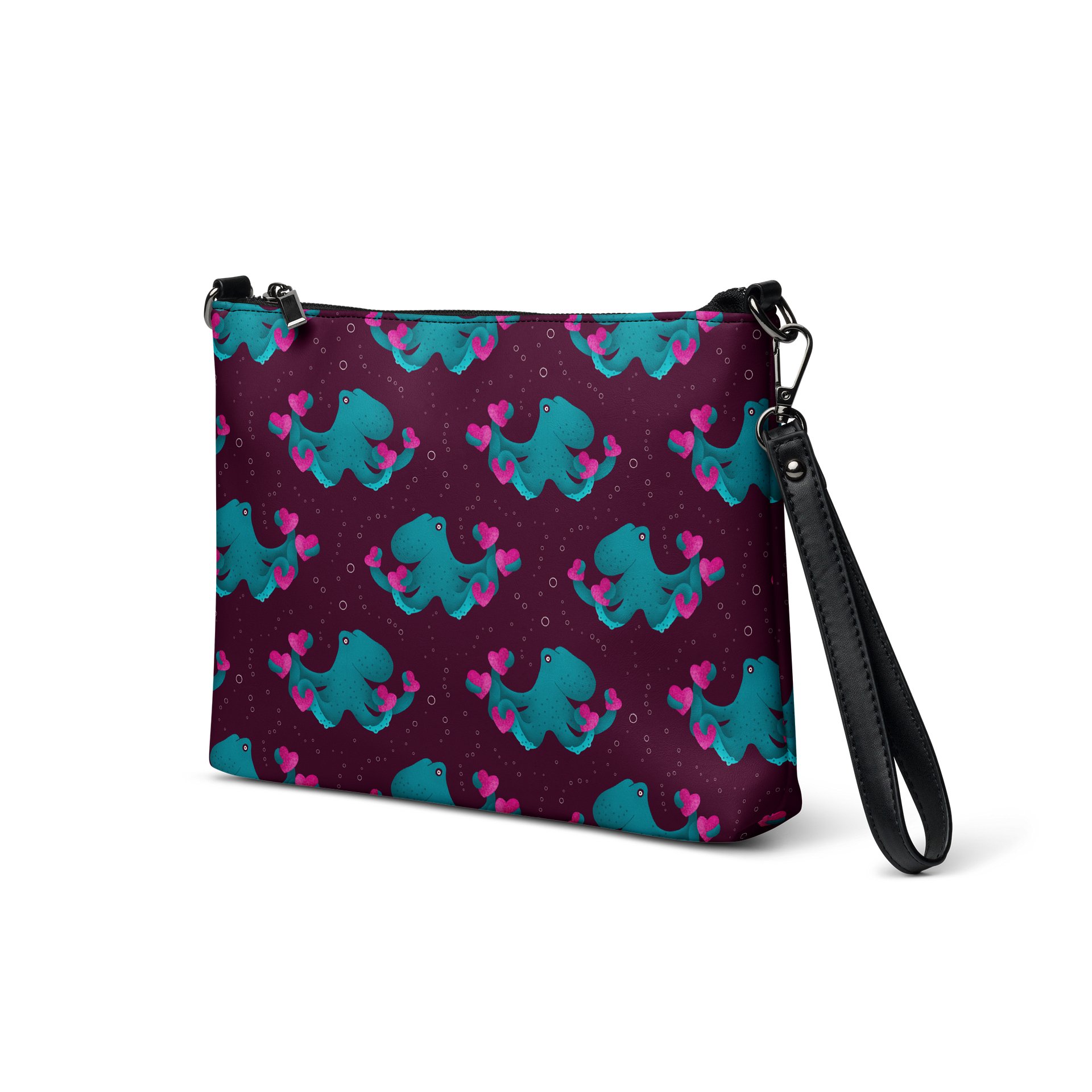 Octopus and Hearts Crossbody Bag product image (2)