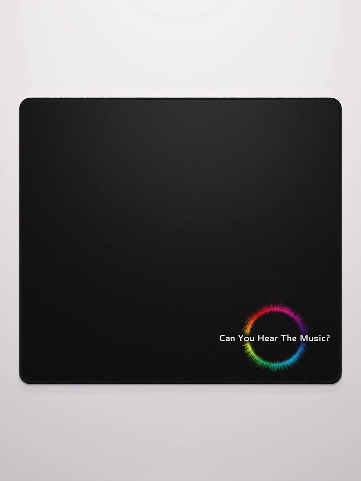 "Can You Hear The Music?" Gaming Mouse Pad product image (3)