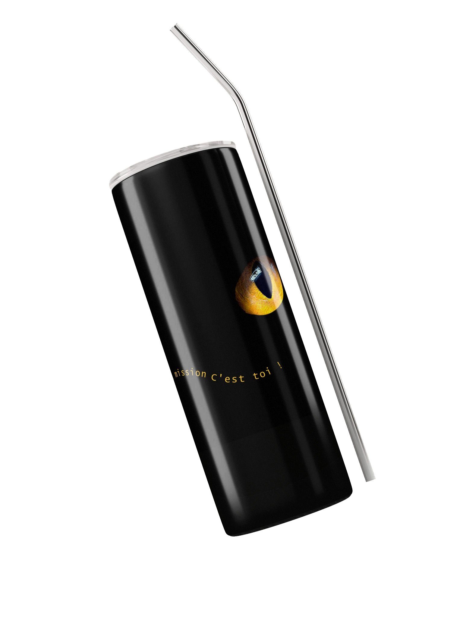 Vaso de acero inoxidable "Gato místico" product image (3)