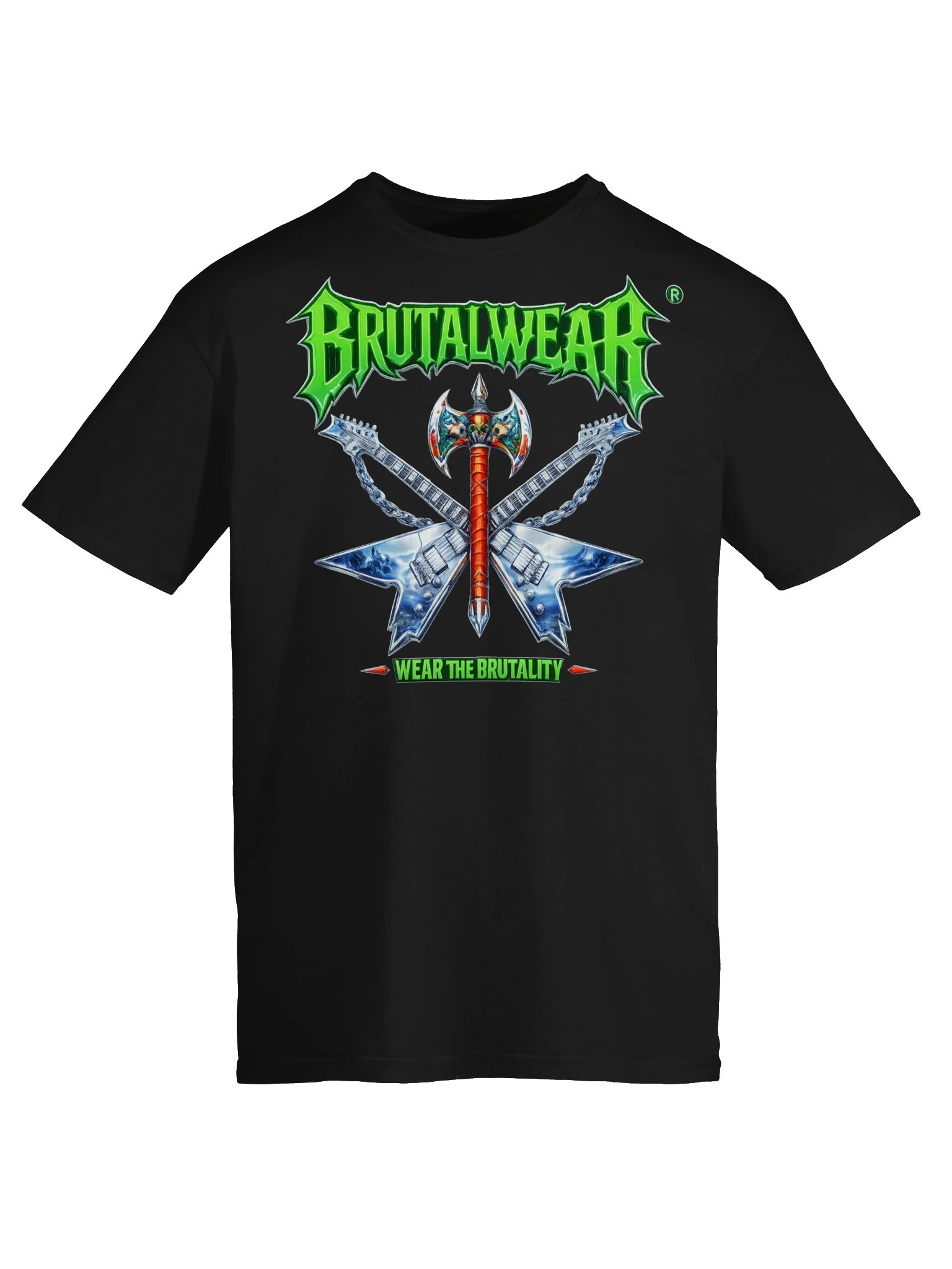 BWEAR OG3XAXES V GTRS GRN GRAPHIC TEE product image (5)