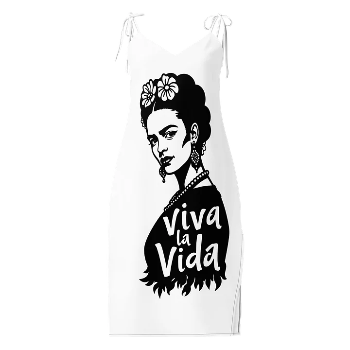 Frida Kahlo Themed Slip Dress product image (2)