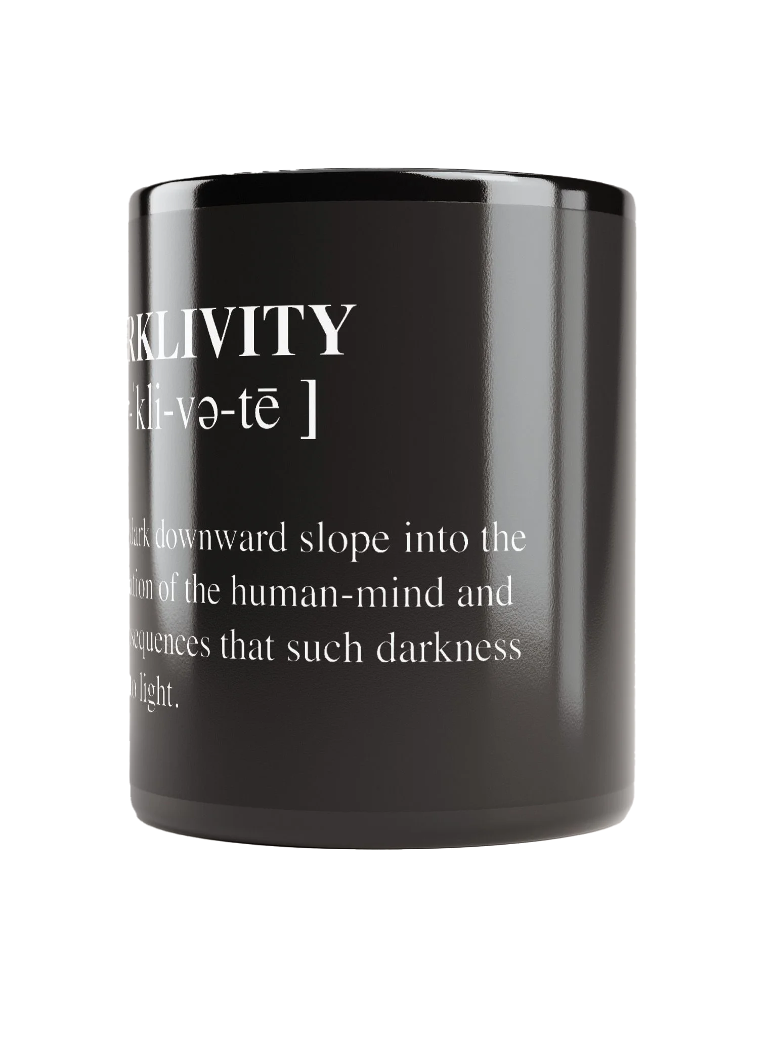 DARKLIVITY Definition Mug | Black product image (3)