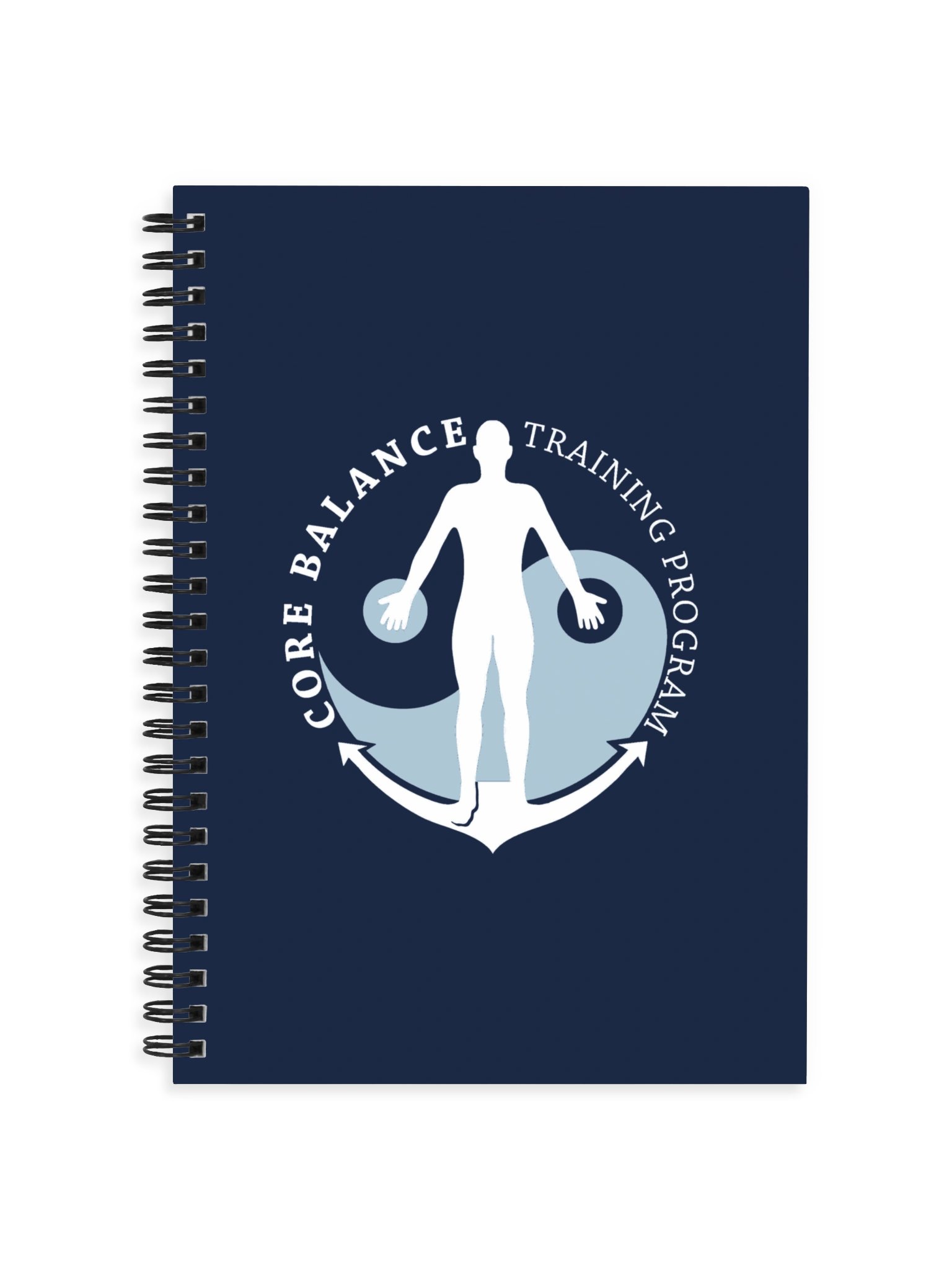 Core Balance Training — Progress Journal (Navy) product image (1)