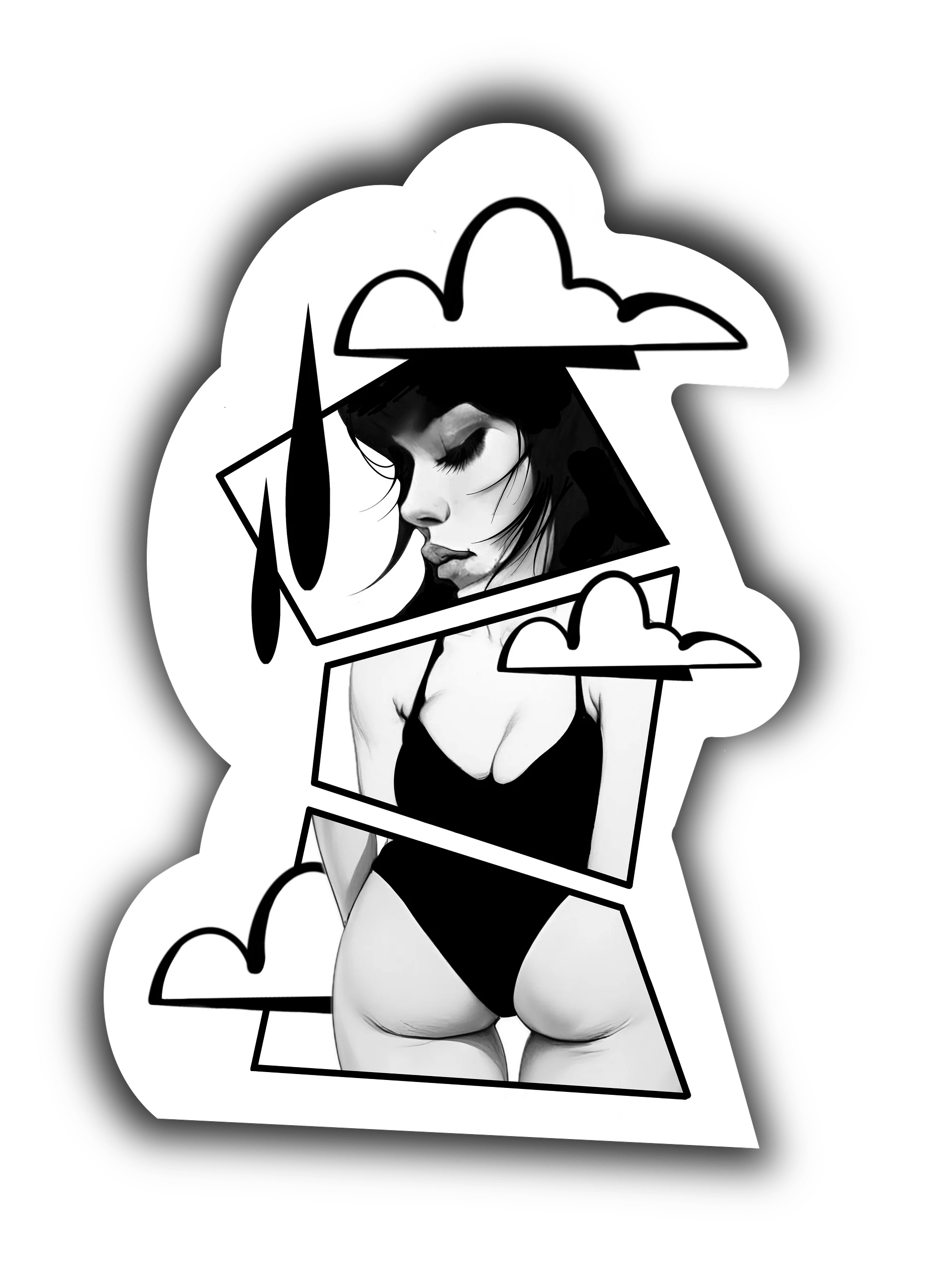 Printed Tee - "Views of you" product image (32)