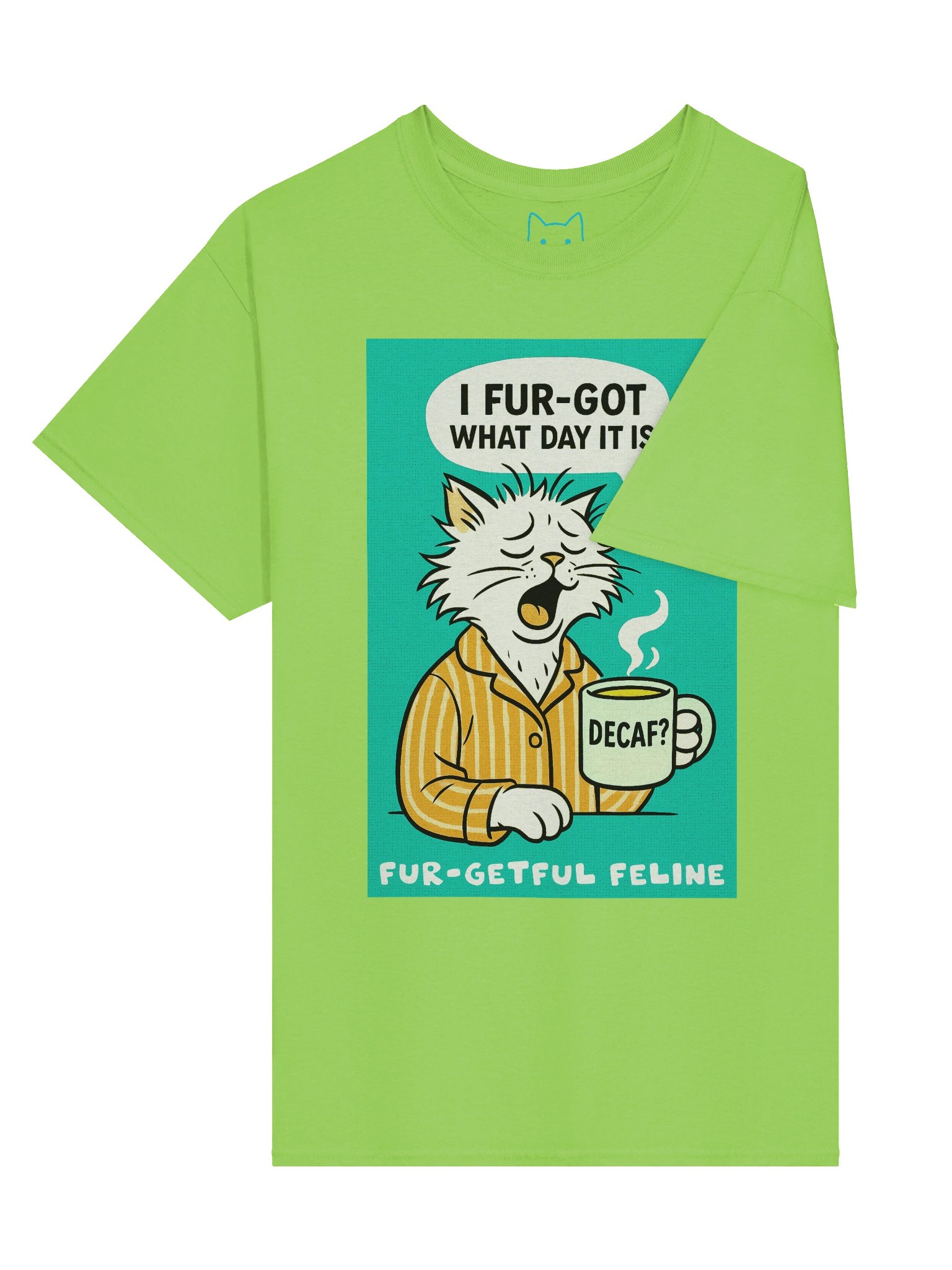 Fur-getful Feline Boxy Fit Unisex T-Shirt product image (63)