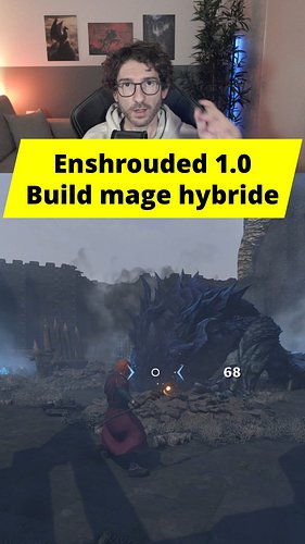 Un build mage hybride pour Enshrouded 1.0. Le principe : un coup critique à la baguette, et dans les 10 secondes votre procha...