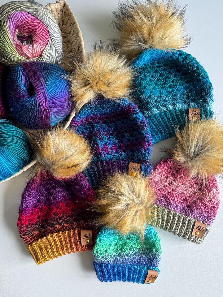 Takakkaw Falls Toque Crochet Pattern product image (1)