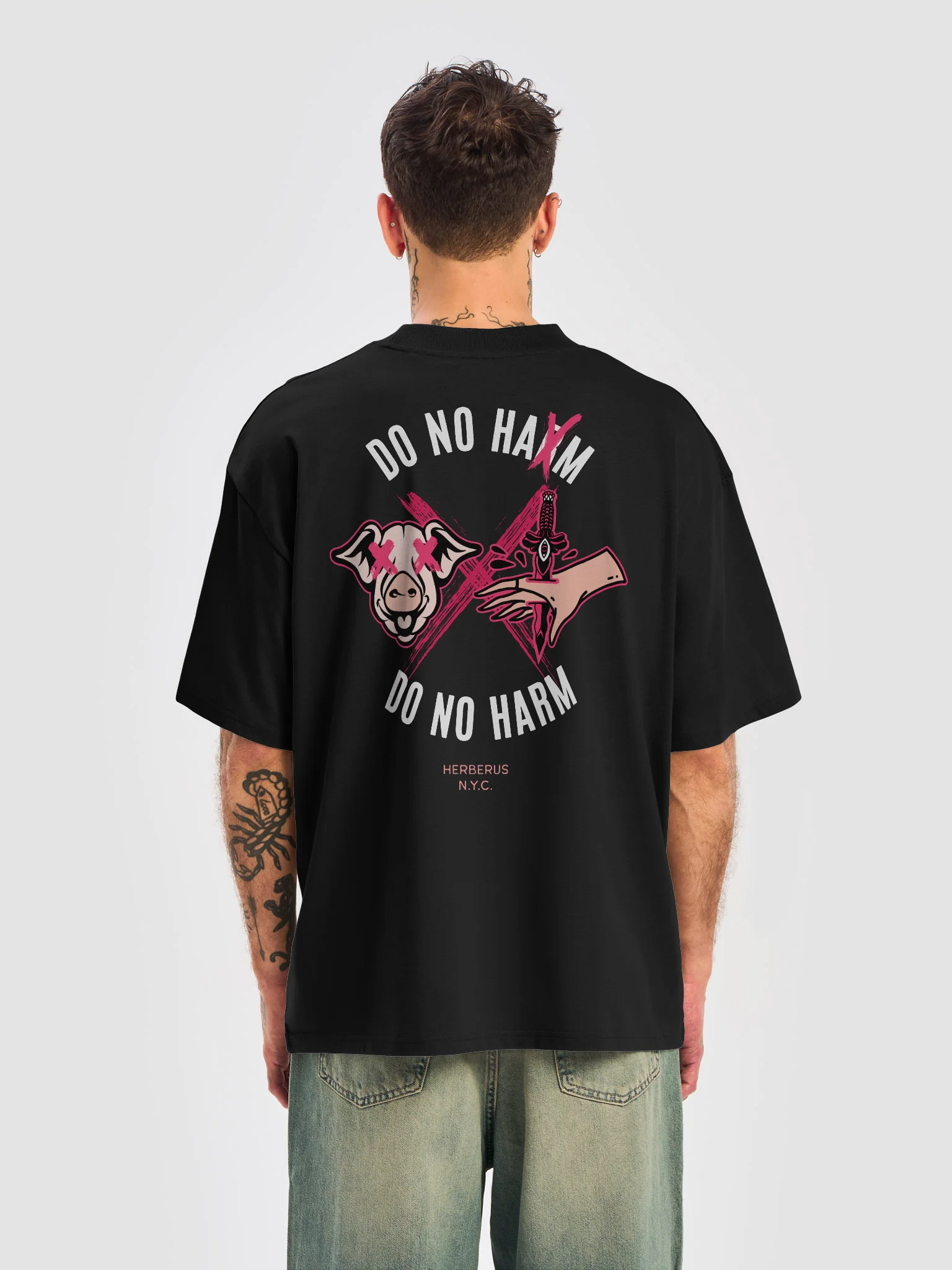 Do No Ham Oversized Tee product image (5)