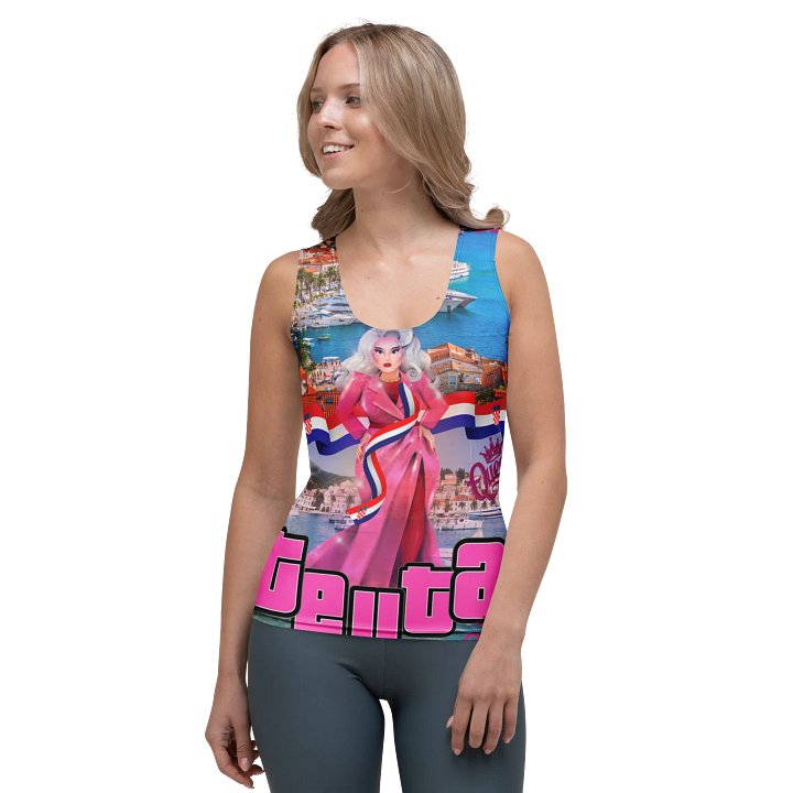 Empowerment All-Over Women's Tank Top Teuta product image (1)