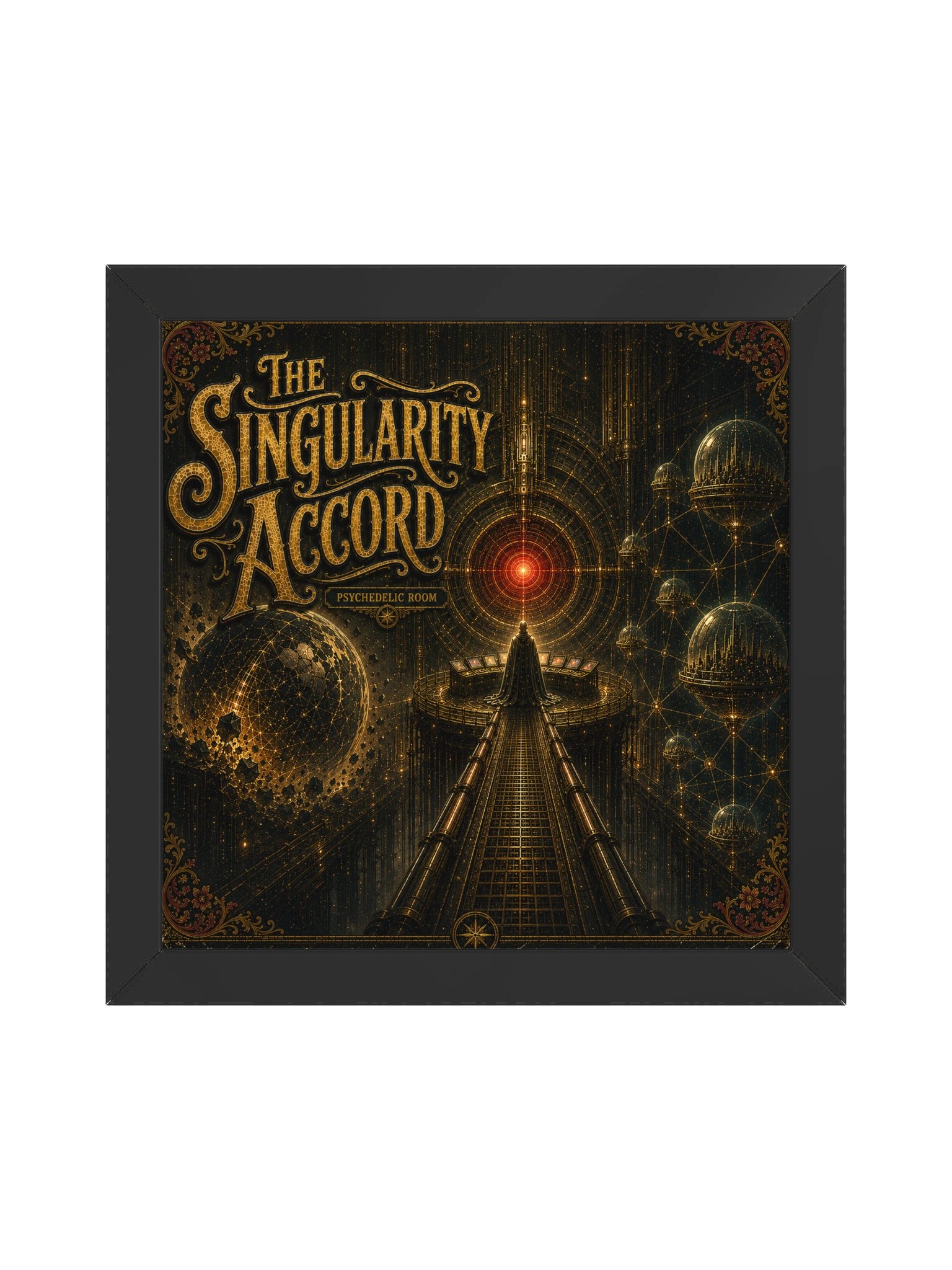 The Singularity Accord (Framed Print) product image (1)