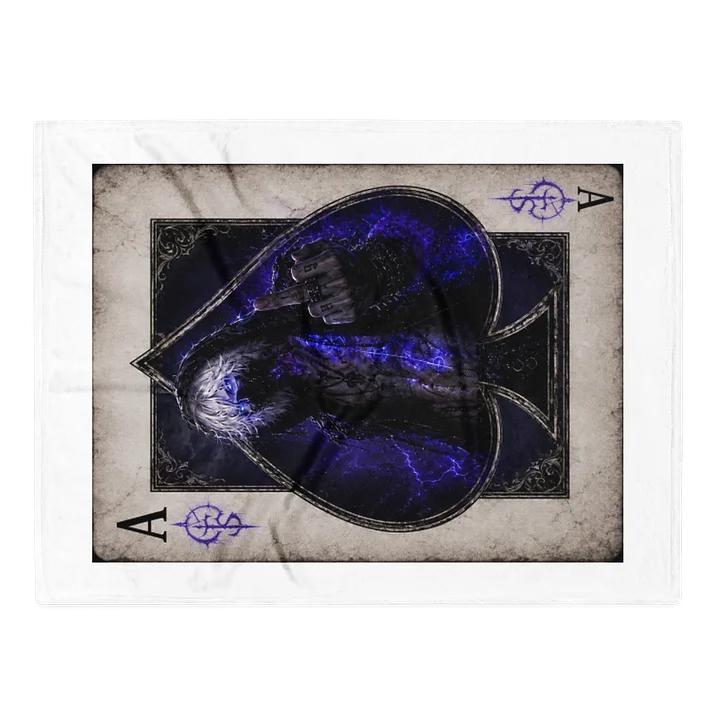Ace of Grave Throw Blanket product image (2)