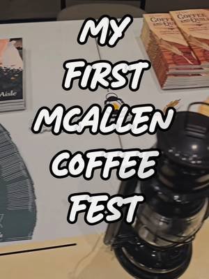 This year was my first McAllen Coffee Fest. I want to say thank you to everyone who stopped by my table to check out my books. It was a pleasure getting to meet you and enjoyed our conversations. Thank you to those who supported me through buying a book, following my social media or giving me a minute of your time. Unfortunately, my phone's battery died in the morning session and had to charge it and record random times so I don't have many clips. Got to finally meet the great @Gilberto Capistran  , who provided  beautiful music for everyone to enjoy in the afternoon session. Hope to catch one of your next performances. I know a lot of vendors had backed out and this years Coffee Fest wasn't the same, but I’m still grateful I was able to join and be a part of it and get the opportunity to share my work with more people.  #localauthor #coffeefest #poetry 