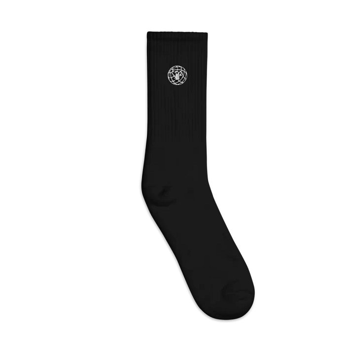 Digital Death Globe Logo Socks product image (1)
