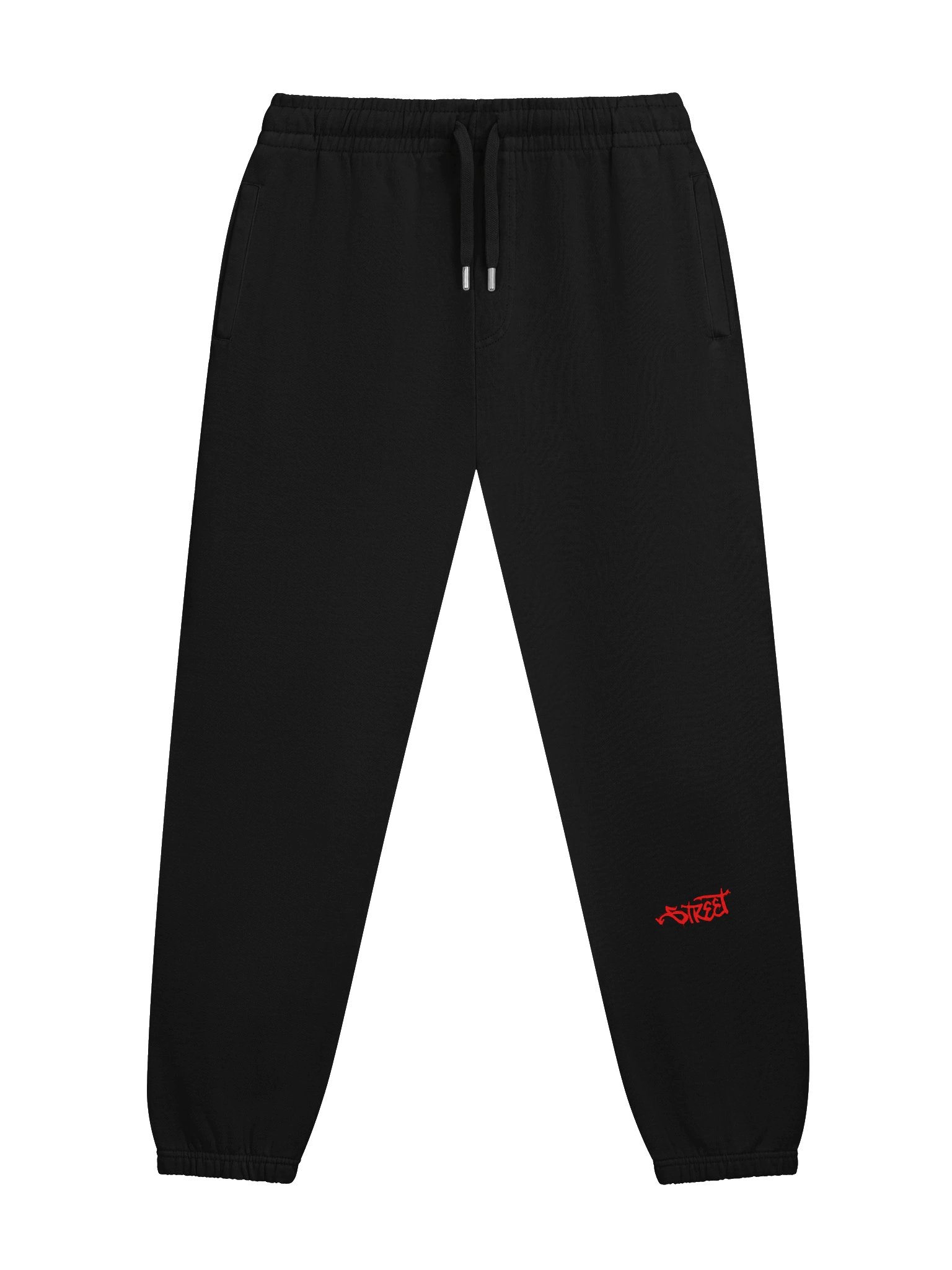 Black Jogger Sweatpants with Logo Patch product image (1)
