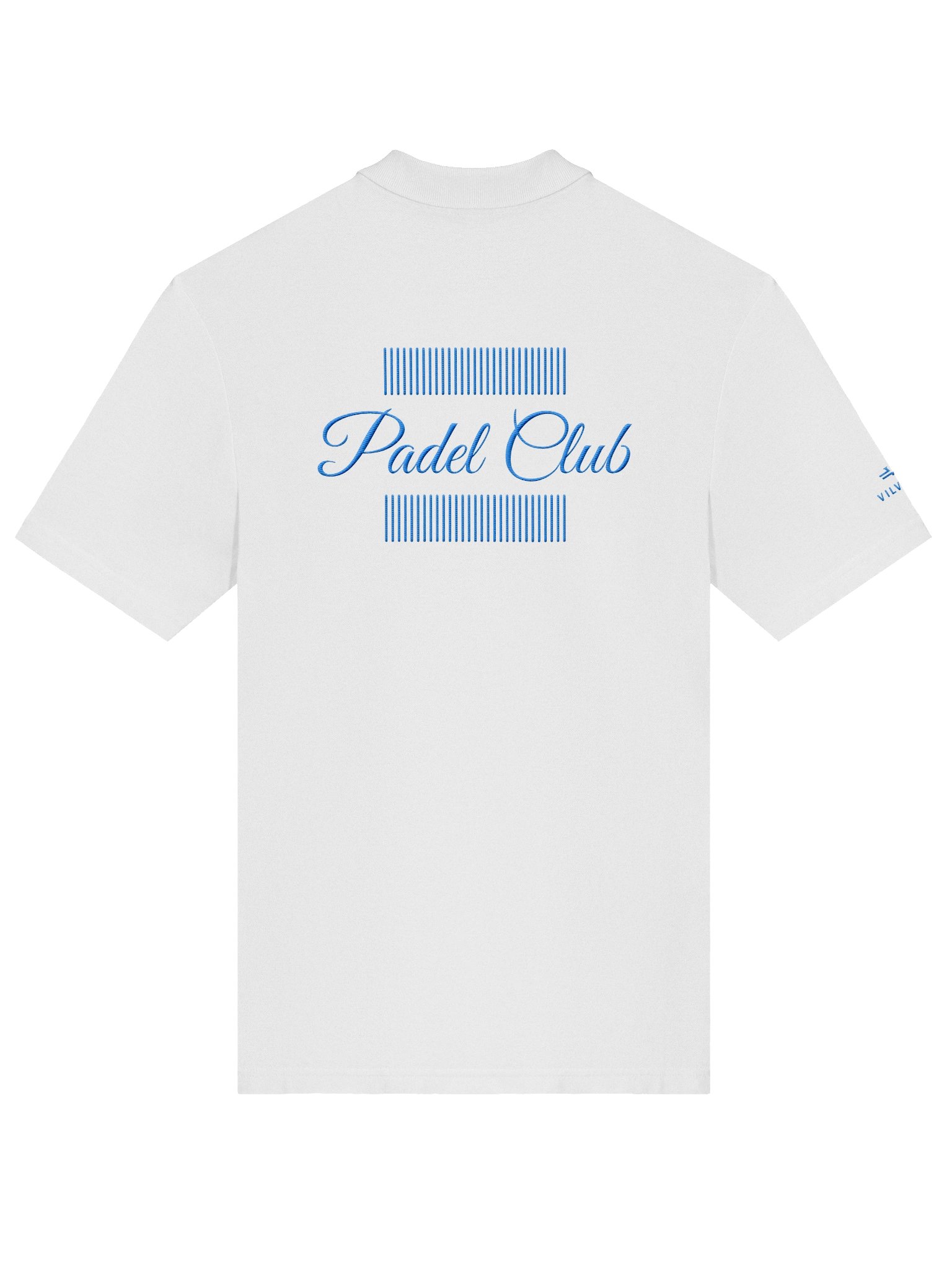 Women's Padel Club Blue Cursive Polo product image (4)