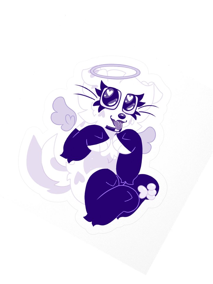 angel puppy sticker product image (4)