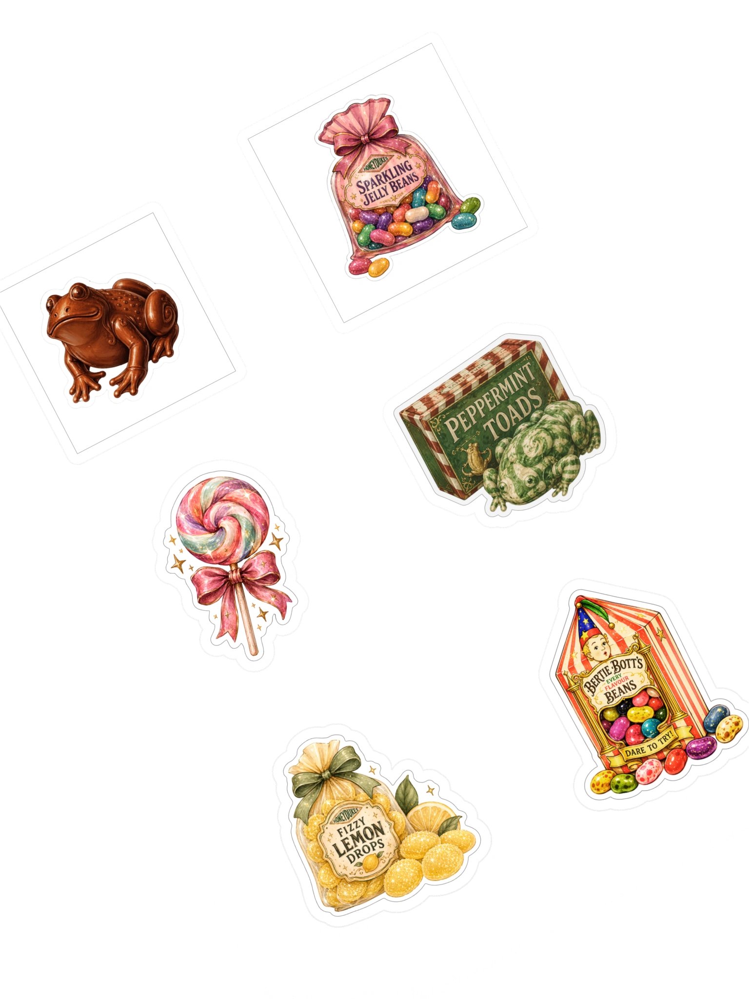 Honeydukes Candy Collection Sticker Pack product image (1)