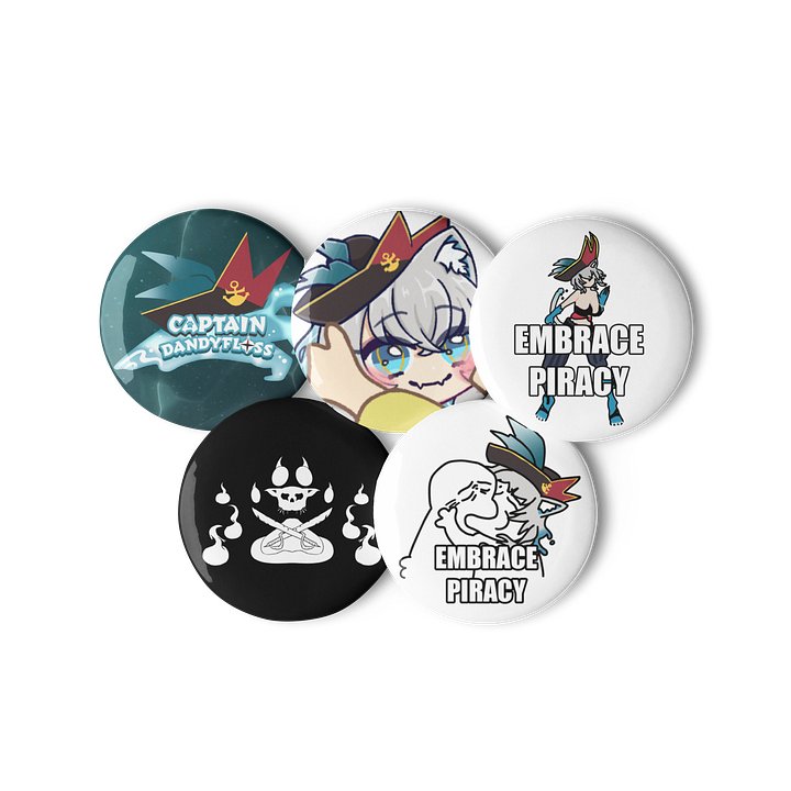 Embrace Piracy Badges product image (3)