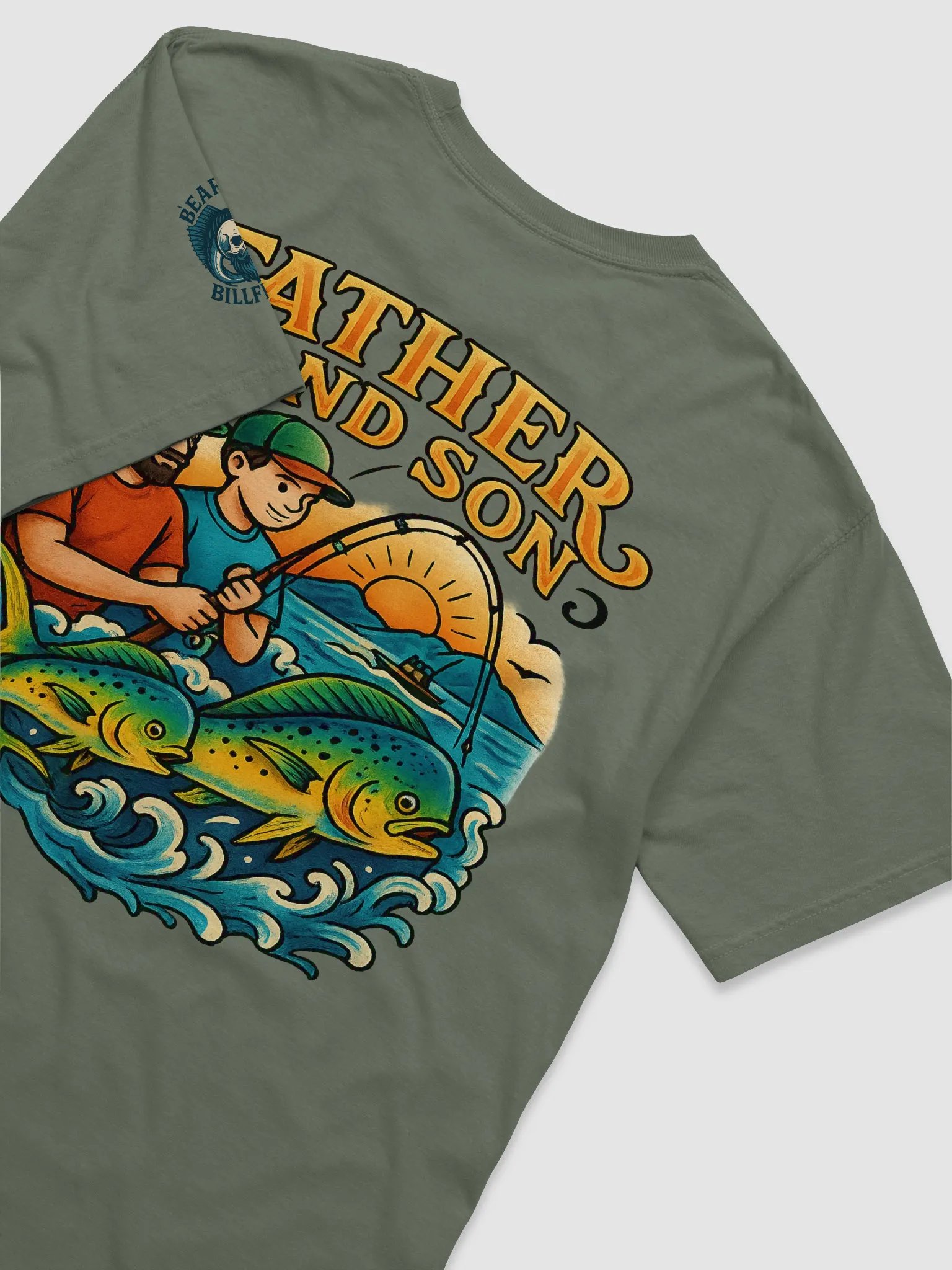 Sunset Fishing Adventure T-Shirt product image (3)
