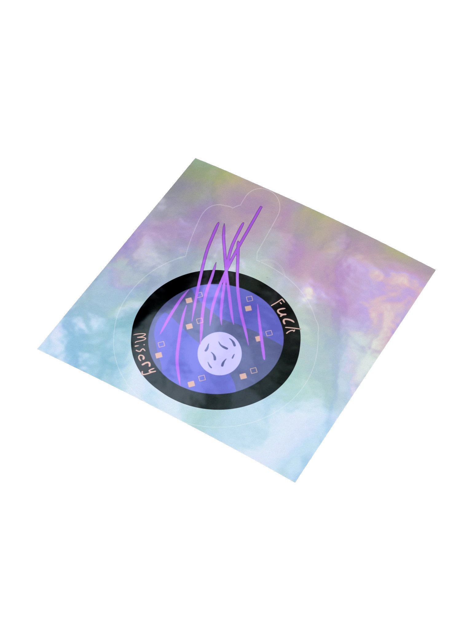 Kiss-Cut Holographic Sticker Sheet product image (9)