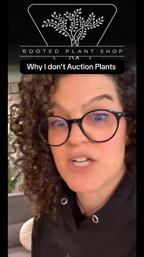 There’s a reason I don’t auction plants at Rooted, and it’s intentional. There’s absolutely nothing wrong with plant auctions...