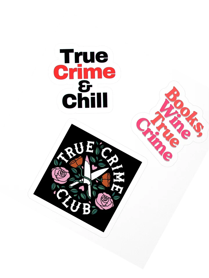 True Crime Sticker Set product image (2)