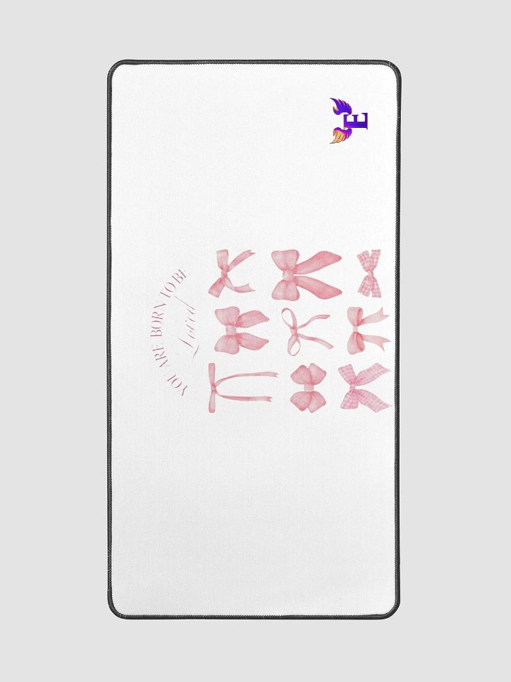 Pink Bow Paradise Desk Mat product image (2)