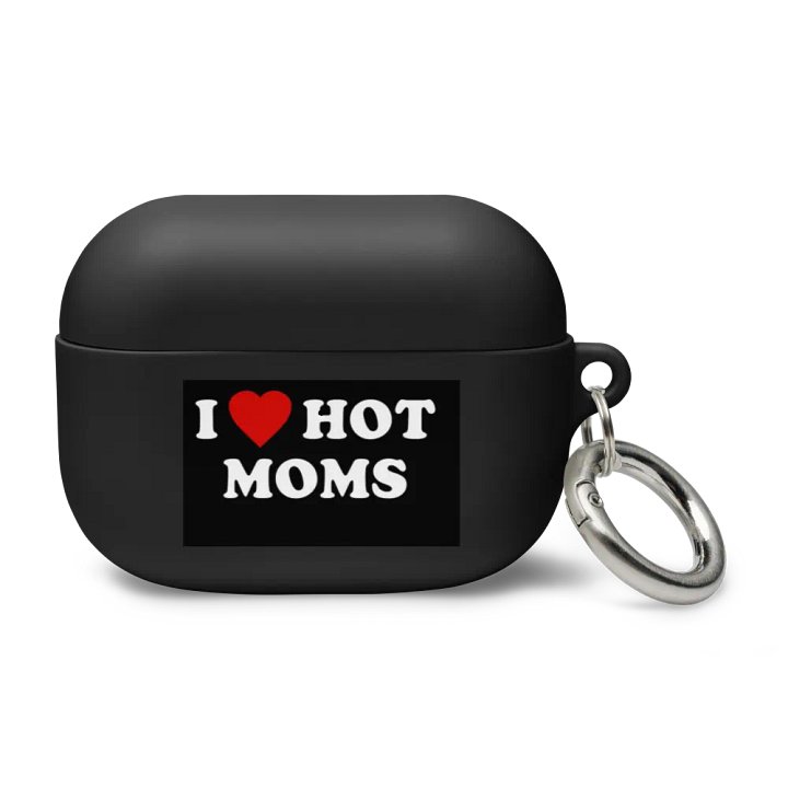 I <3 Hot Moms AirPods Case product image (2)