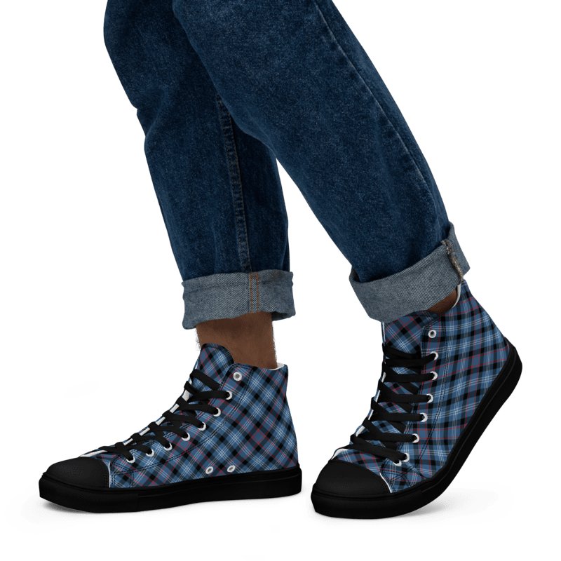 Fitzgerald Tartan Men's High Top Shoes product image (5)