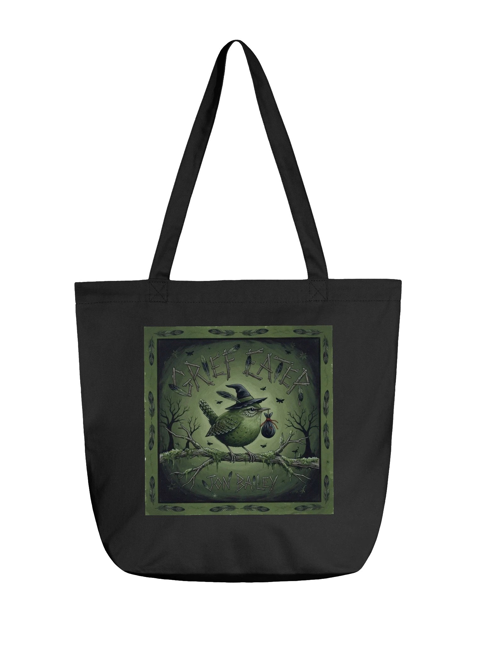 Haunted Bird Tote — Witch Wren product image (1)