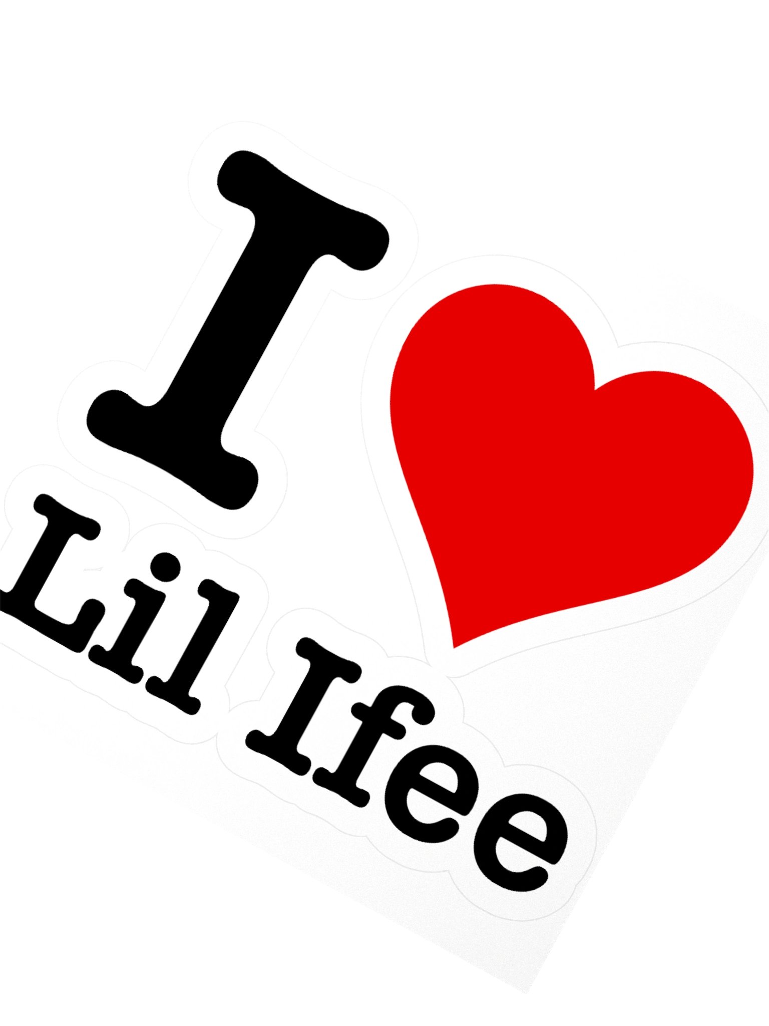 "I love Lil Ifee" stickers product image (6)
