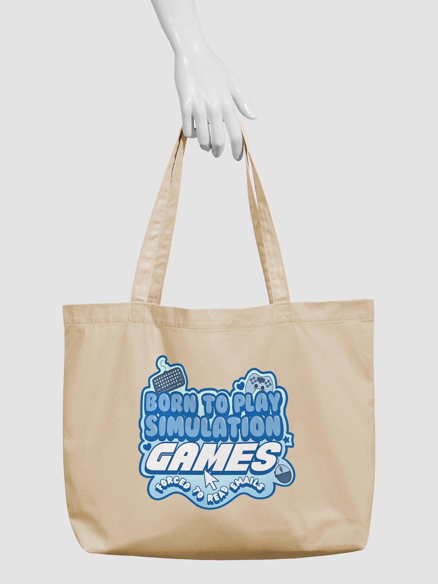 Born To Play Games Tote product image (3)